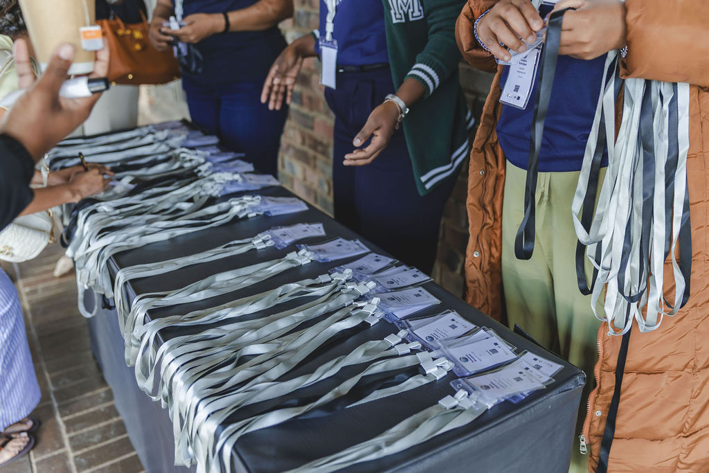 Sustainability Village products displayed at the Investment Summit