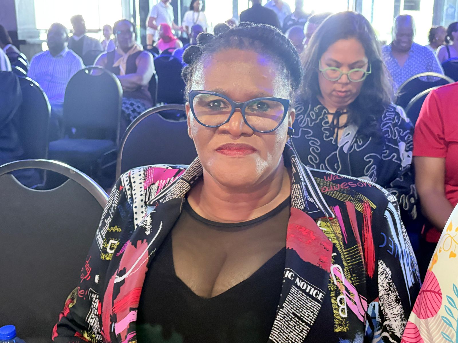 Delegate attending a Trade Market session